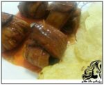 طرز تهیه بادمجان بقچه ای - rozbano 74 1 3
