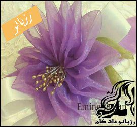 آموزش ساخت گل روبانی - rozbano 755 7 1