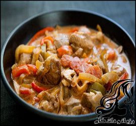 طرز تهیه تاس کباب بوقلمون با قارچ - rozbano 764 1