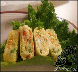 طرز تهیه رولت تخم مرغ کره ای - rozbano 780 1