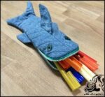آموزش دوخت جامدادی طرح کوسه - rozbano 784 27 compressor