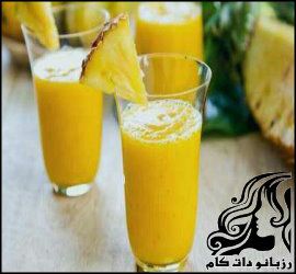 اسموتی آناناس و زنجبیل - rozbano 808 1