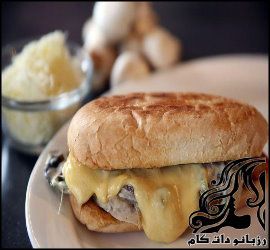 طرز تهیه اسنک قارچ پنیری - rozbano 84 1 1