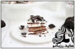 نحوه ی تهیه آسان ترین کیک بستنی - rozbano 92
