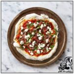 طرز تهیه پیتزای ژامبون و پنیر بز - rozbano 95 16