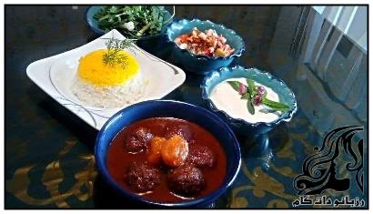 طرز تهیه کوفته قرمزی اصفهان - rozbano 97 12