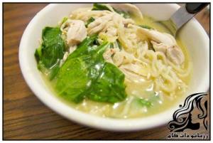 طرز تهیه سوپ اسفناج با مرغ - rozbano 99 12