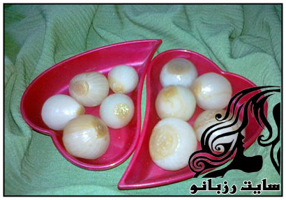 آموزش تهیه پیاز ترشی سفید - rzbano 106 1