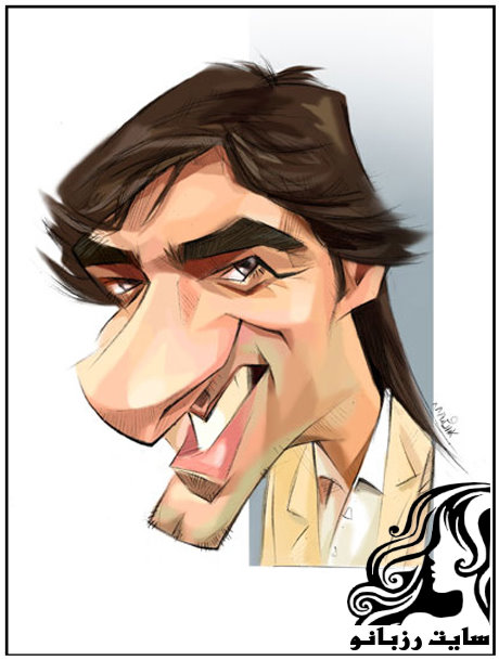 کاریکاتور چهره شهاب حسینی