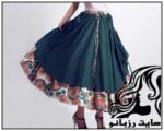 مجموعه ای از مدل های جدید دامن بلند زنانه - rzbano 219 9