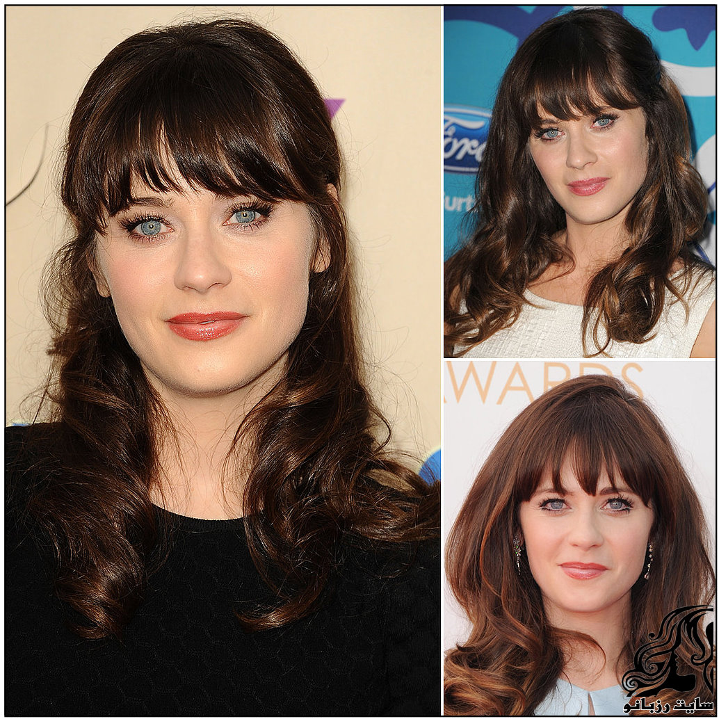 مدل آرایش سلبریتی ها - زویی دشانل