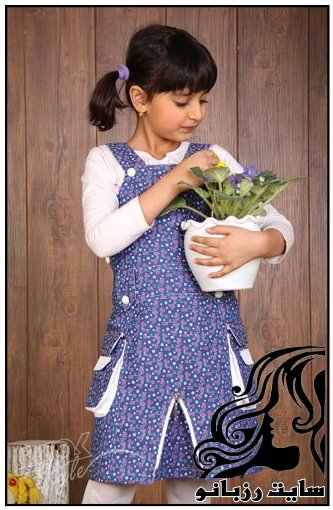 نحوه دوخت سارافون كودك - rzbano 253 9
