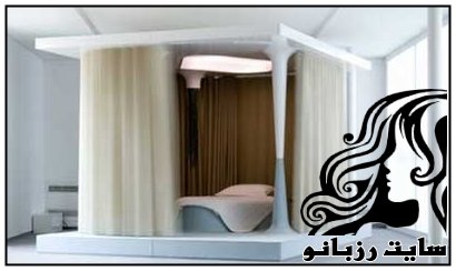 نحوه دوخت پرده دور تخت - rzbano 302 11