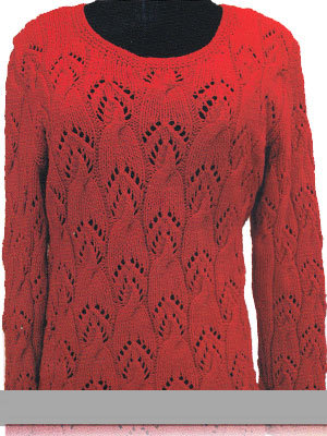 آموزش تصویری بافت یقه گرد