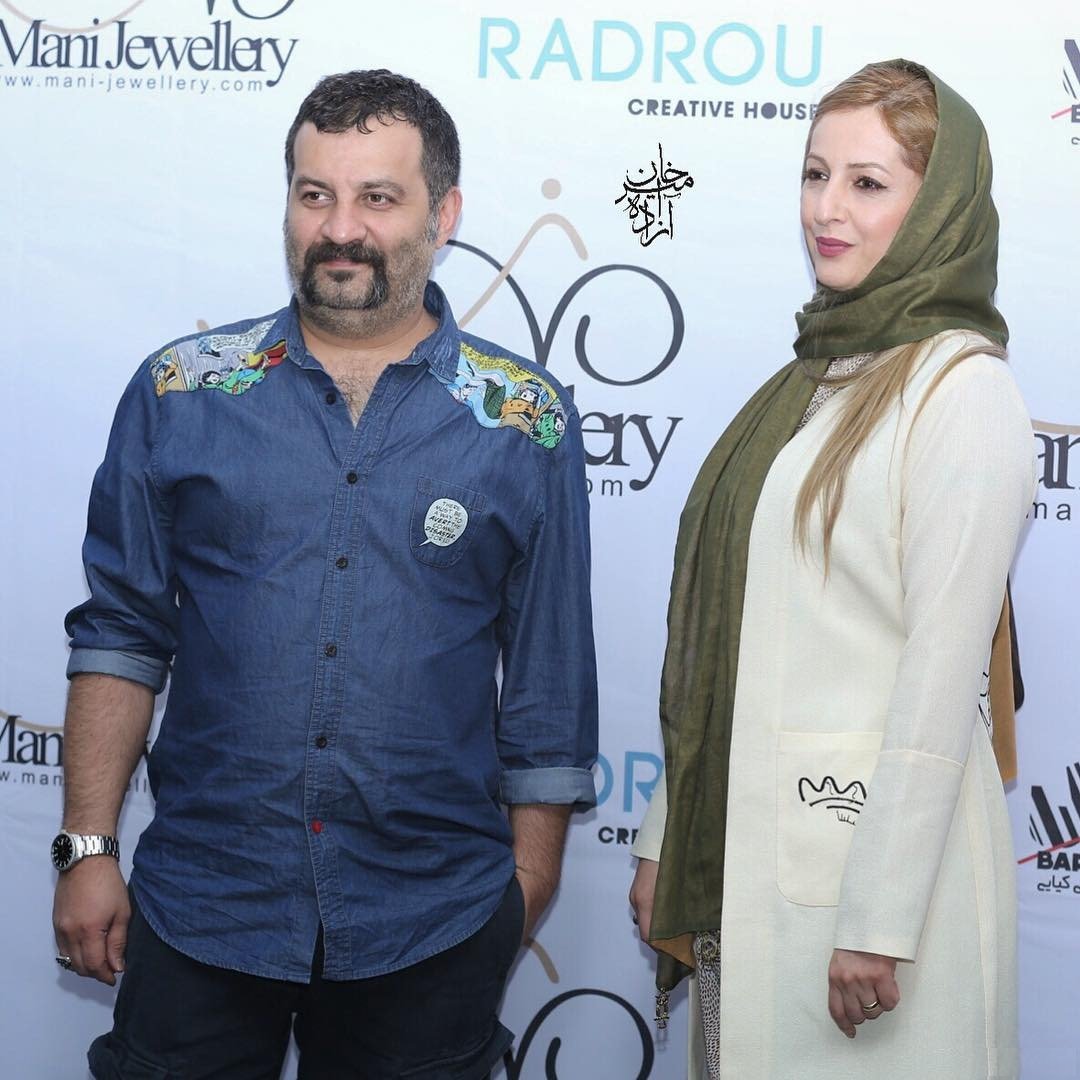 شقایق دهقان و همسرش محراب قاسم خانی