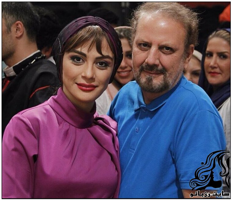 عکس های جدید بازیگران ایرانی - مارال فرجاد و پدرش جلیل فرجاد