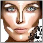 آموزش کانتورینگ صورت،یک آرایش شیک و باکلاس - rzbano 408