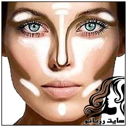 آموزش کانتورینگ صورت،یک آرایش شیک و باکلاس - rzbano 408
