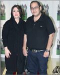 رضا داوودنژاد و همسرش غزل بدیعی - rzbano 44 3 1