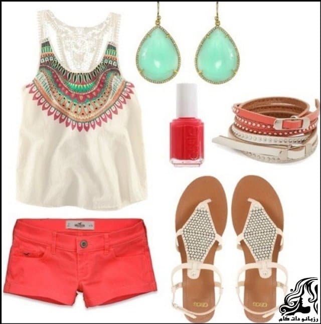 بهترین ست های تابستانی زنانه - مدل لباس زنانه مخصوص تابستان