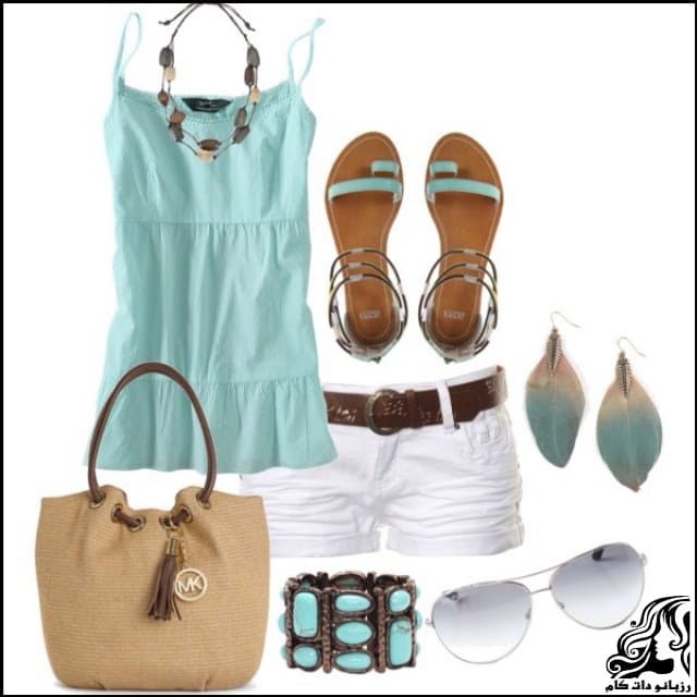 ست لباس تابستانی مخصوص دخترهای شیک پوش ایرانی