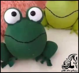 عروسک سازی و آموزش ساخت عروسک قورباغه جورابی - sock20frog20tutorial 01