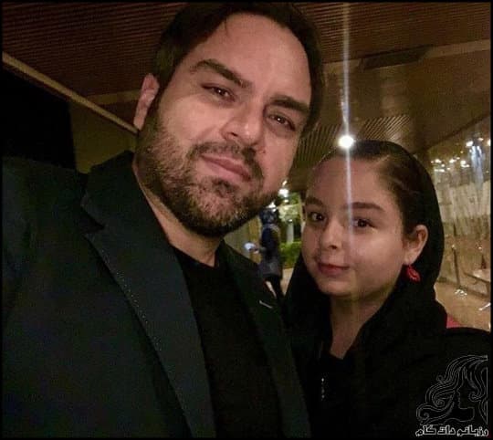 عکس زیبای شهرام قائدی و دخترش سارینا