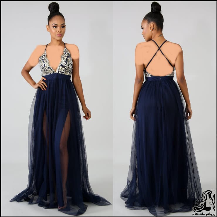 مدل لباس مجلسی توری شیک و زیبای زنانه
