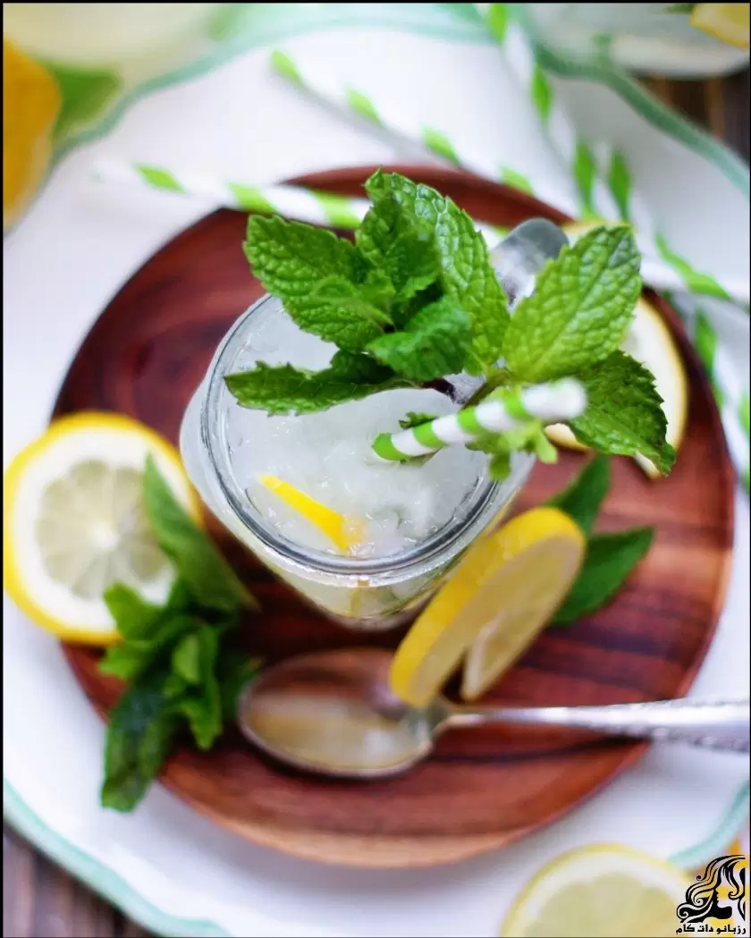 خنک ترین نوشیدنی تابستانی لیموناد ترش نعنایی