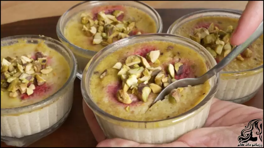 آموزش کامل طرز تهیه دسر پسته ای ساده و خوش طعم