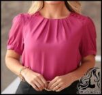 خیاطی و آموزش رسم الگو خیاطی شومیز زنانه شماره 2 - womens paperback sewing pattern number 2 10