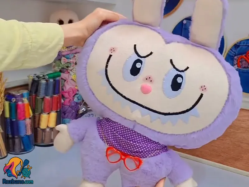 دوخت عروسک لبوبو با الگو ساده و جذاب در خانه