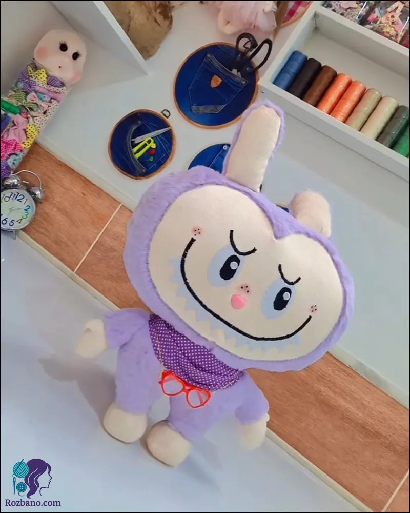 آموزش دوخت عروسک لبوبو برای کسب درآمد خانگی