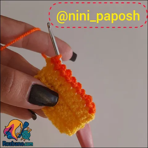 یادگیری بافت مدل خرچنگی قلاب بافی برای مبتدی ها