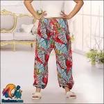 دوخت شلوار راحتی زنانه سه سوته با آموزش ویدئویی