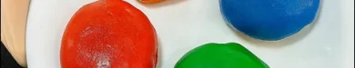 آموزش ساخت خمیر بازی خانگی ساده و سالم