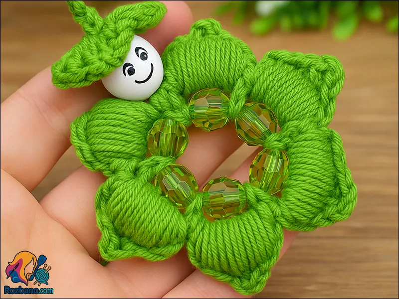 آموزش بافت آویز کلید فانتزی مناسب هدیه و فروش