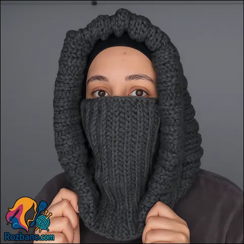 آموزش بافت کلاه هودی با قلاب و دومیل برای مبتدی تا حرفه ای