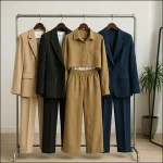 چه پارچه ای برای کت و شلوار زنانه مناسب است