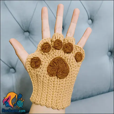 Free-crochet-cat-paw-mittens-tutorial-03