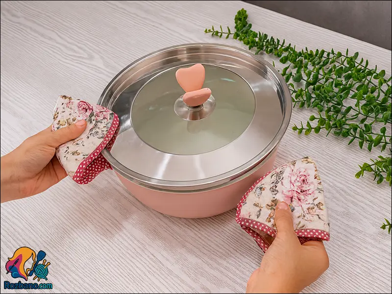 دوخت دستگيره قابلمه ويژه قابلمه چدني