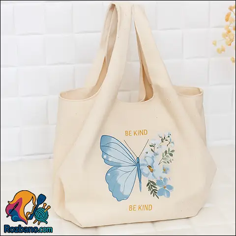 دوخت کیف پارچه ای دخترانه با آموزش ویدئویی