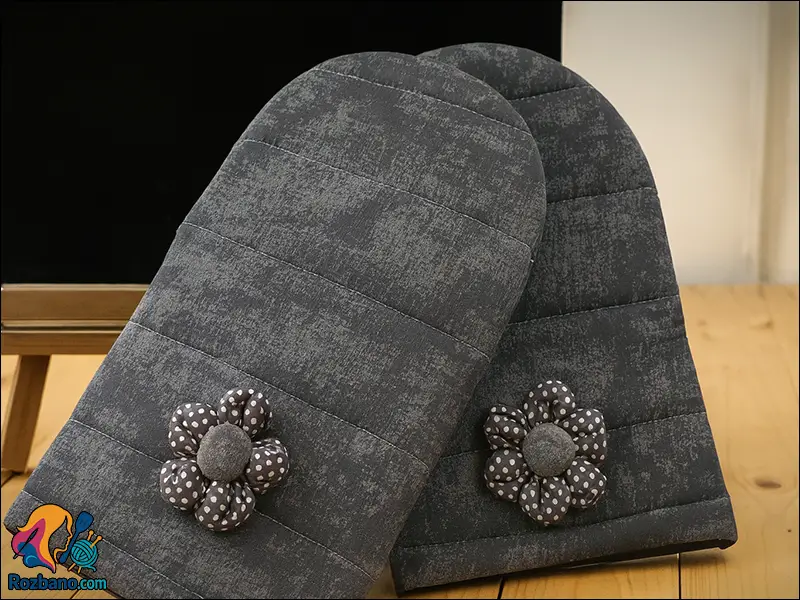 آموزش دوخت دستکش فر مرحله به مرحله با تصویر