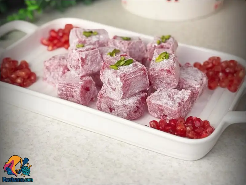 باسلوق انار خوشمزه مخصوص شب یلدا با دستور مرحله به مرحله