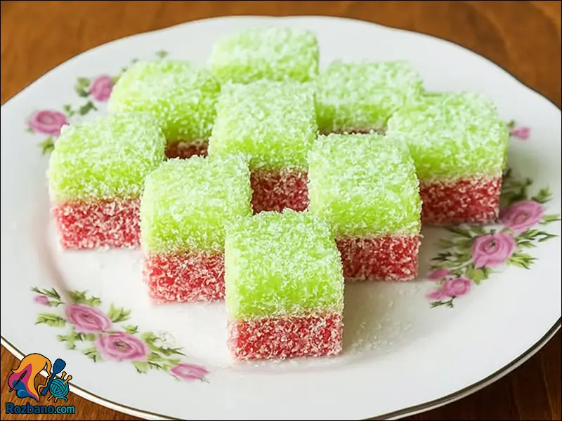 دسر پف پفی خوشمزه مخصوص شب یلدا