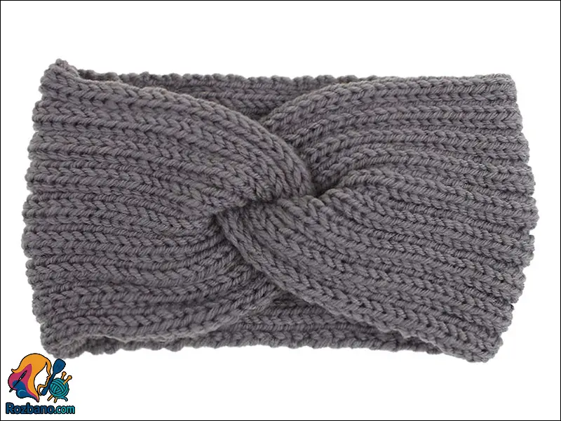 آموزش مرحله به مرحله بافت هدبند سلطنتی با قلاب