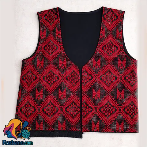 دوخت وست با دو مستطیل | آموزش آسان وست زنانه کاربردی