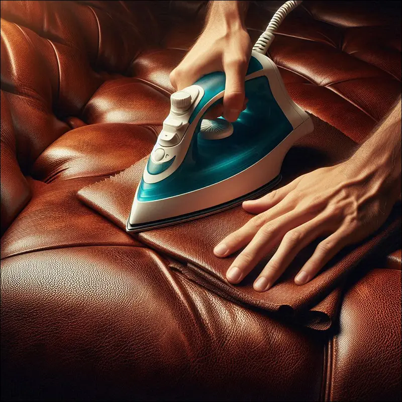 چگونه پارچه چرم را اتو کنیم؟