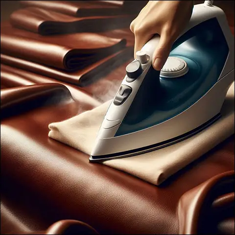 اتو پارچه چرم