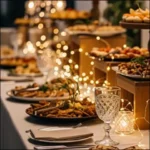 ایده تزئین میز پذیرایی